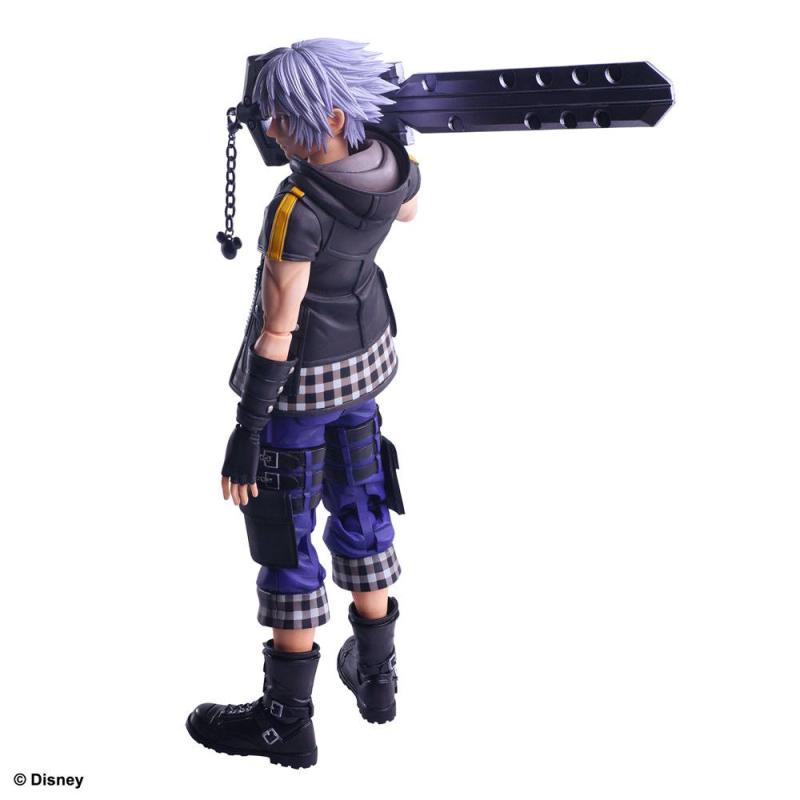 Kingdom Hearts III Play Arts Kai Action Figure Riku Ver. 2 24 cm