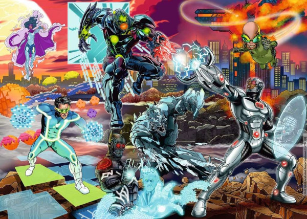 DC Comics Jigsaw Puzzle Cyborg (1000 pieces) 1