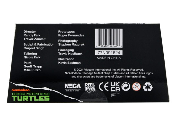 Teenage Mutant Ninja Turtles Action Figure Foot Assassin Black and White 18 cm 8