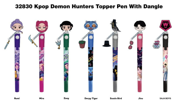 K-Pop Demon Hunter 3D Head Topper Pen Display (16) 1