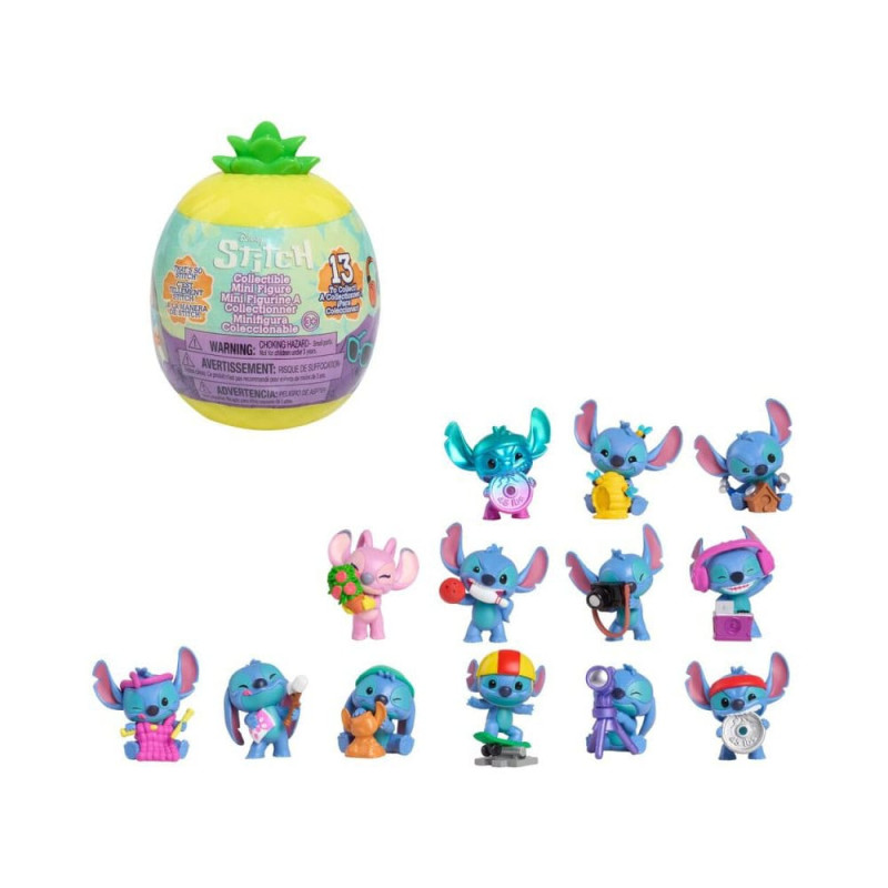 Lilo & Stitch Mini Figures Stitch Hobbies Series 2 Display (24) 1
