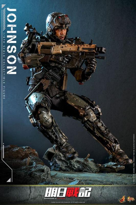 Warriors of Future Movie Masterpiece Action Figure 1/6 Johnson 30 cm