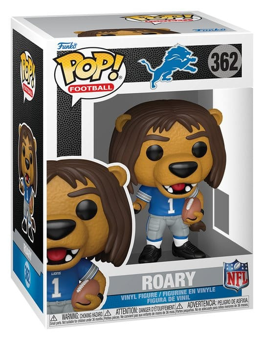 NFL POP! Vinyl Figure Mascots: Lions - Roary 9 cm 1