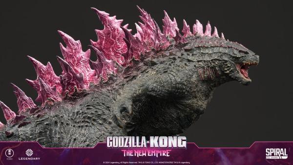 Godzilla Hall of FamePVC Statue Godzilla 2024 Evolved Form (Heat Ray Version) 27 cm