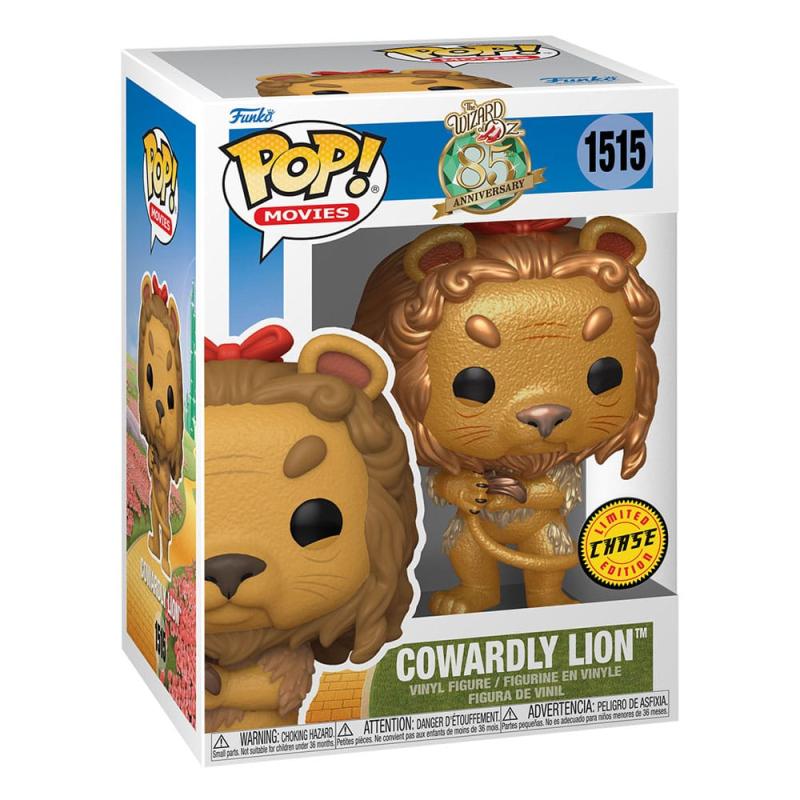 The Wizard of Oz POP! Movies Vinyl Figure Cowardly Lion w/CH(FL) 9 cm Assortment (6)