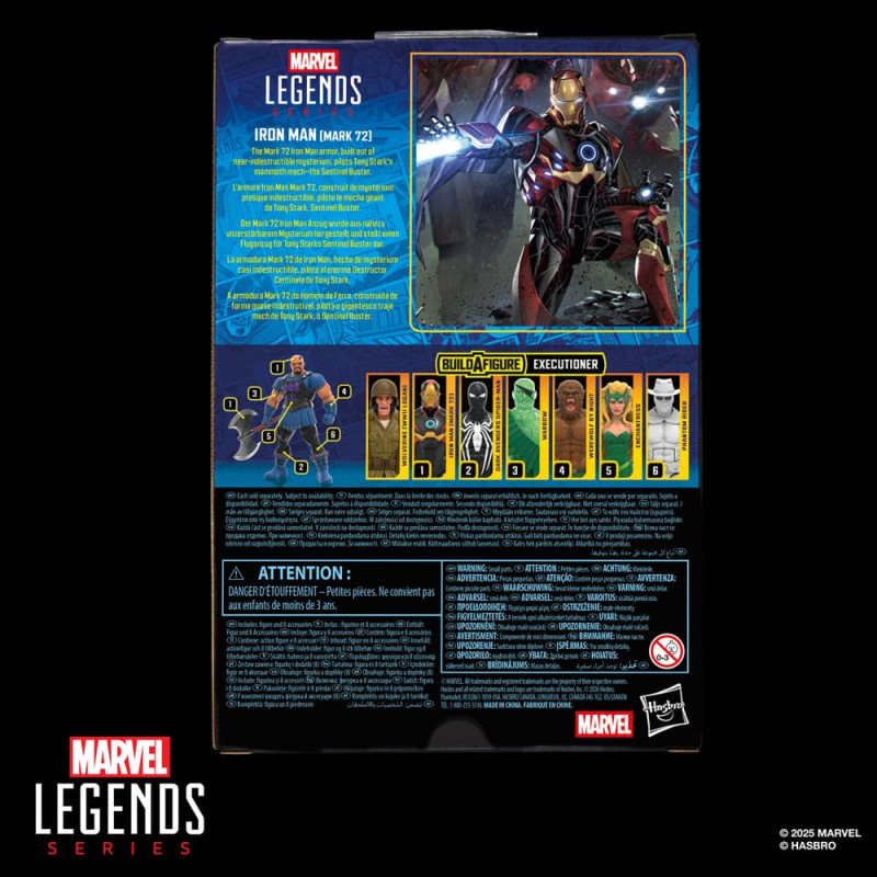 Marvel Legends Action Figure Iron Man (Mark 72) (BAF: Executioner) 15 cm 3