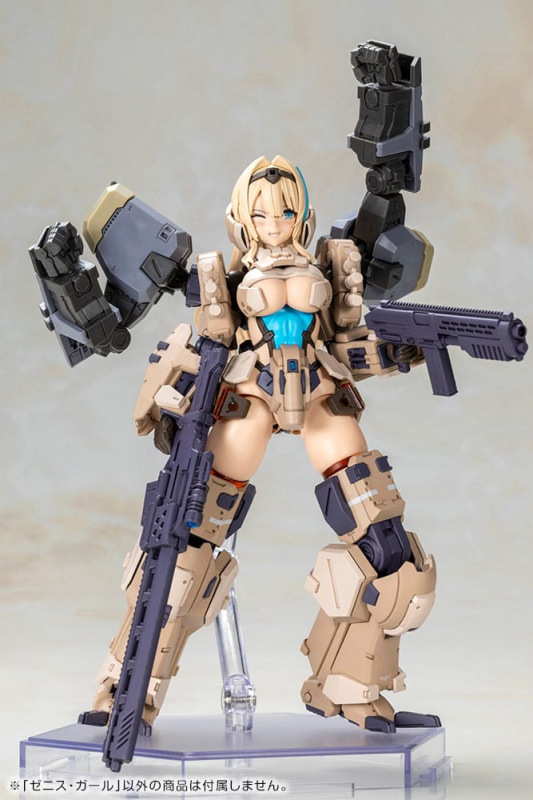 Front Mission Structure Arts Plastic Model Kits Zenith Girl 16 cm 11