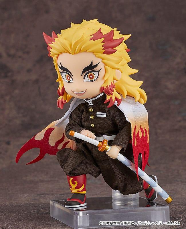 Demon Slayer: Kimetsu no Yaiba Nendoroid Doll Figure Kyojuro Rengoku 14 cm