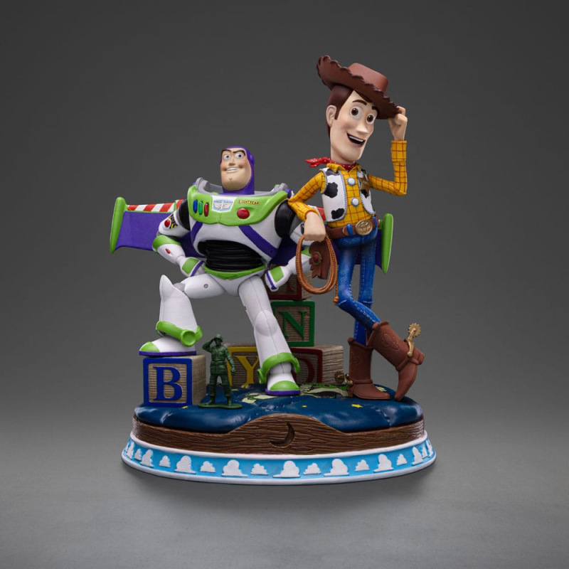 Toy Story Deluxe Art Scale Statue 1/10 Buzz & Woody 38 cm 7