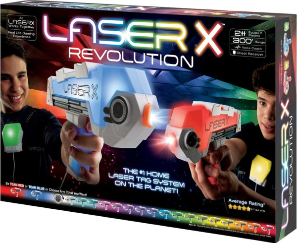 Laser X Revolution Double Blasters 2 Blasters 4