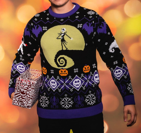Nightmare Before Christmas Christmas Sweater 8-bit Size XXL 2