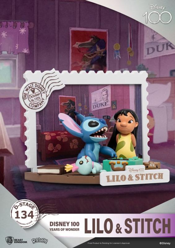 Disney 100 Years of Wonder D-Stage PVC Diorama Lilo & Stitch 10 cm 2