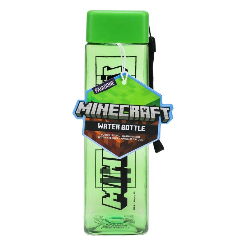 Minecraft Water Bottle Square Shaped 1