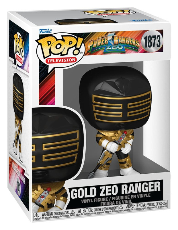 Power Rangers Zeo POP! Movies Vinyl Figures Zeo Ranger Gold 9 cm 1