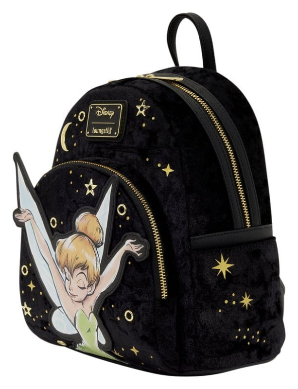 Tinker Bell by Loungefly Mini Backpack Pixie Dust Velvet 4