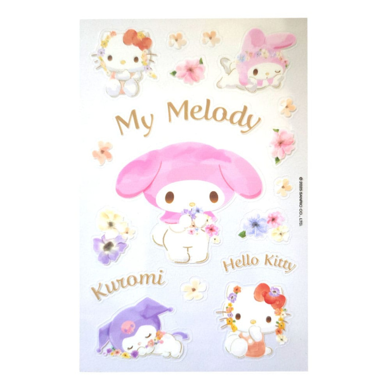 Sanrio Sticker Pack Hello Kitty & Friends Pastel Vivid 3