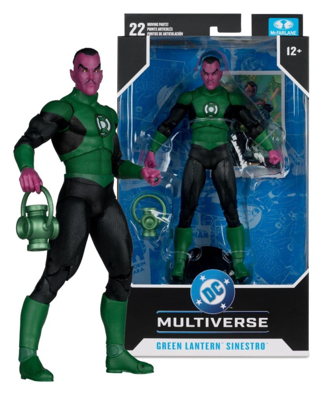 DC Multiverse Action Figure Green Lantern Sinestro (Green Lantern Corps 1) 18 cm 3