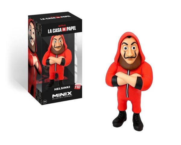 Money Heist Minix Figure Helsinki w/ Mask 12 cm