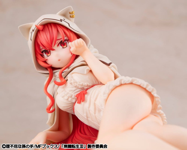 Mushoku Tensei: Jobless Reincarnation Melty Princess PVC Figure Eris Sleep with Eris Ver. Palm Size 7