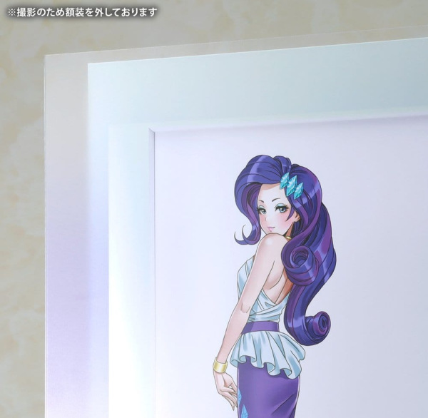 My Little Pony Chara Fine Graph Art Print Bishoujo Rarity 43 cm 2