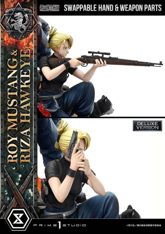 Fullmetal Alchemist Concept Masterline Statue 1/6 Roy Mustang & Riza Hawkeye Deluxe Bonus Version 50