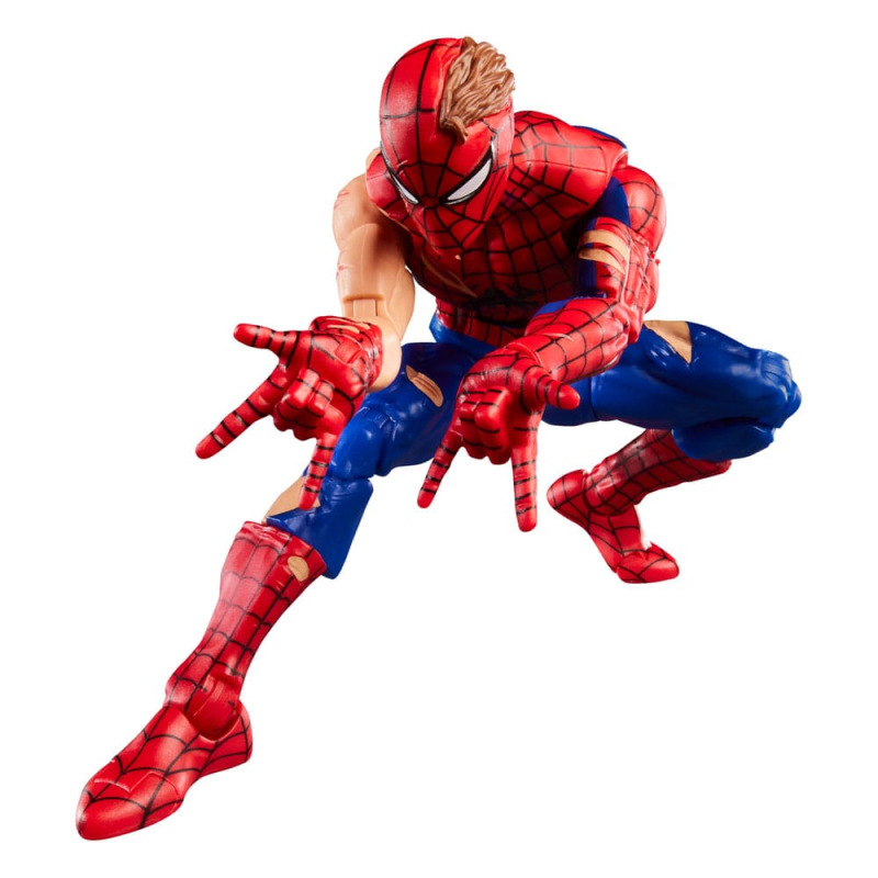 Marvel Legends Magic: The Gathering Action Figure Battle-Damaged Spider-Man (plus Exclusive Foil Car 4