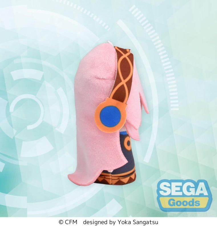 Megurine Luka Fuwa Petit Plush Figure Finger Mascot 10 cm 2