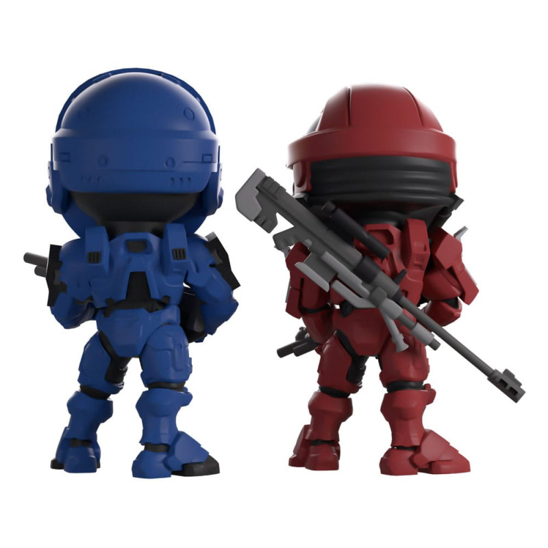 Halo Vinyl Figures 2-Pack Red vs Blue 11 cm 2