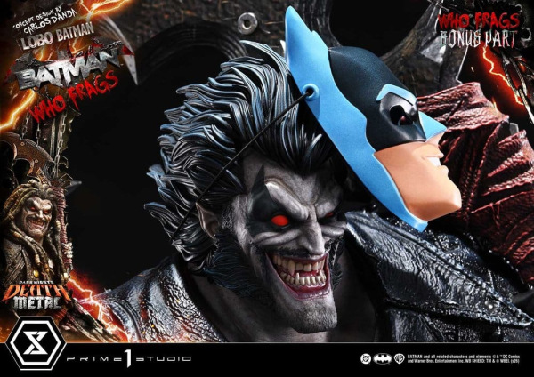 Dark Nights: Death Metal Museum Masterline Statue 1/3 Lobo Batman: Batman Who Frags Deluxe Bonus Ver 3