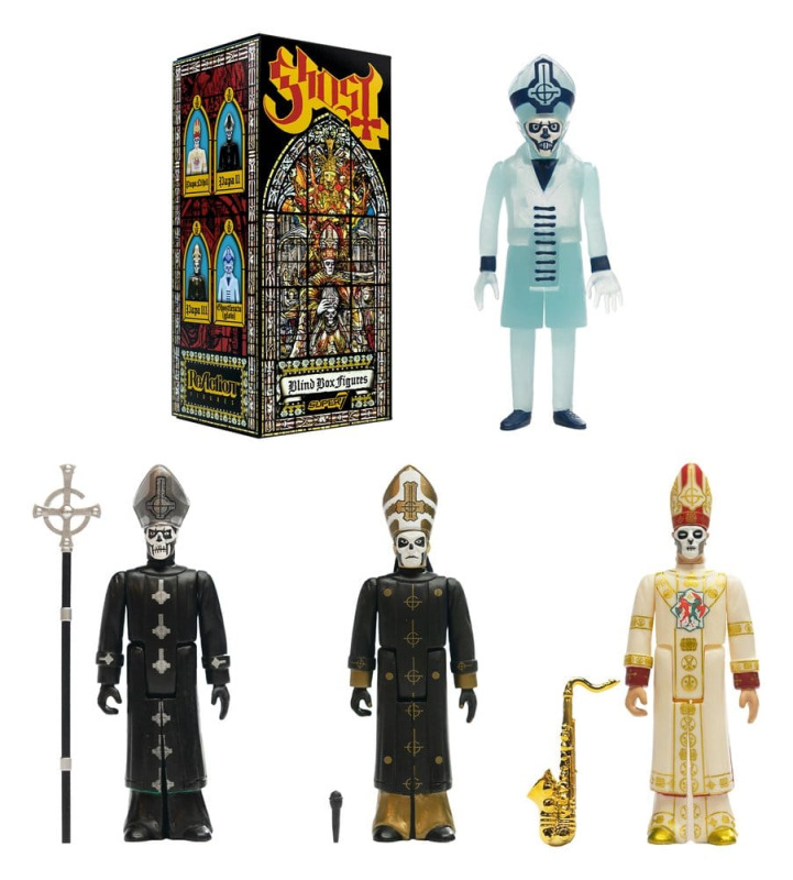 Ghost ReAction Action Figures Wave 01 Blind Box 10 cm Display (12) 1