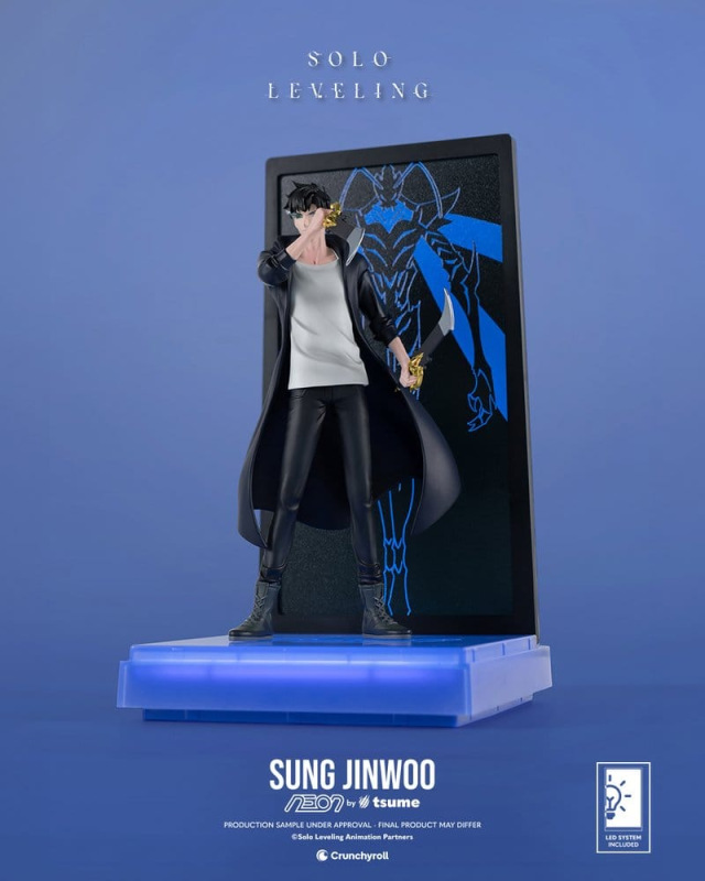 Solo Leveling Neon Figure 1/9 Sung Jinwoo 20 cm 9