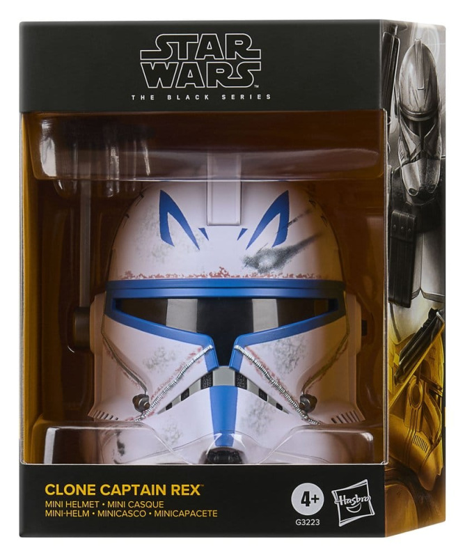 Star Wars: The Clone Wars Black Series Mini Helmet Clone Captain Rex 15 cm 2