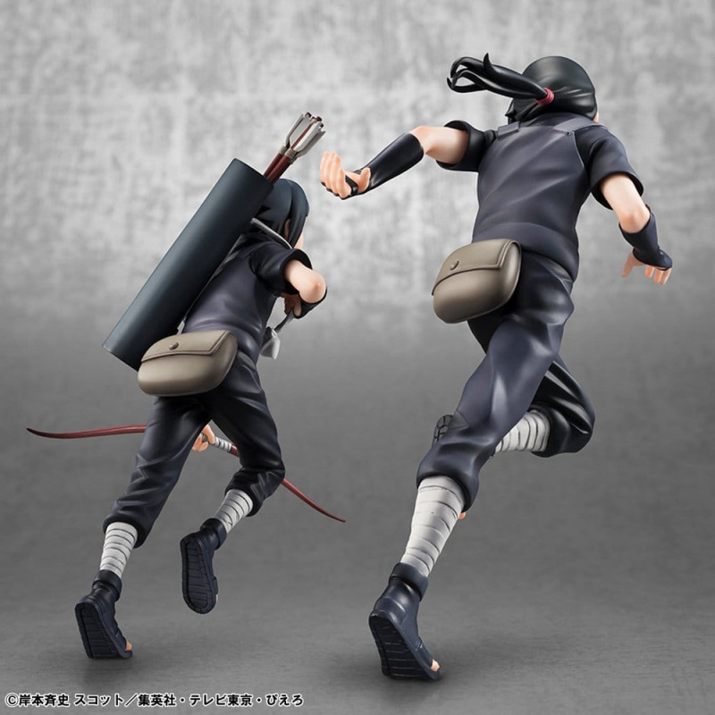 Naruto Shippuden G.E.M. Series PVC Figures 2-Pack Itachi Uchiha & Sasuke (Repeat) 3