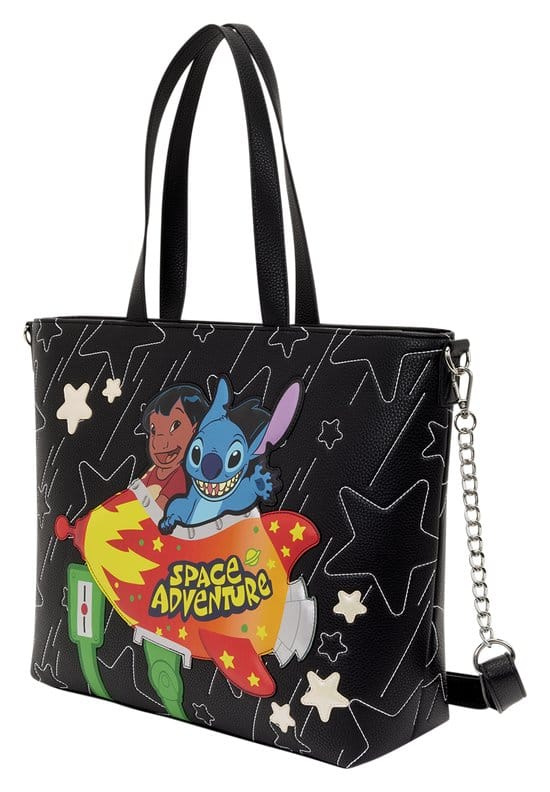 Lilo & Stitch by Loungefly Canvas Tote Bag Space Adventure 3