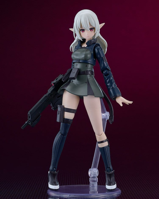 Dolls Nest Plamatea Plastic Model Kit Armored Soldier of Unknown Affiliation 17 cm 7