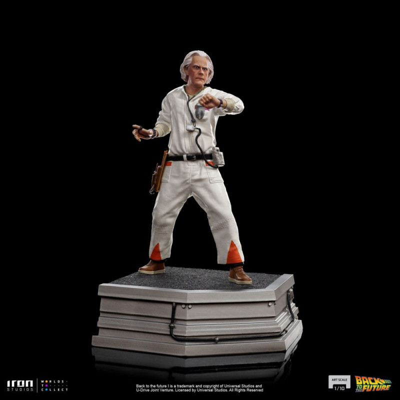 Back to the Future Art Scale Statue 1/10 Doc Brown 22 cm 6