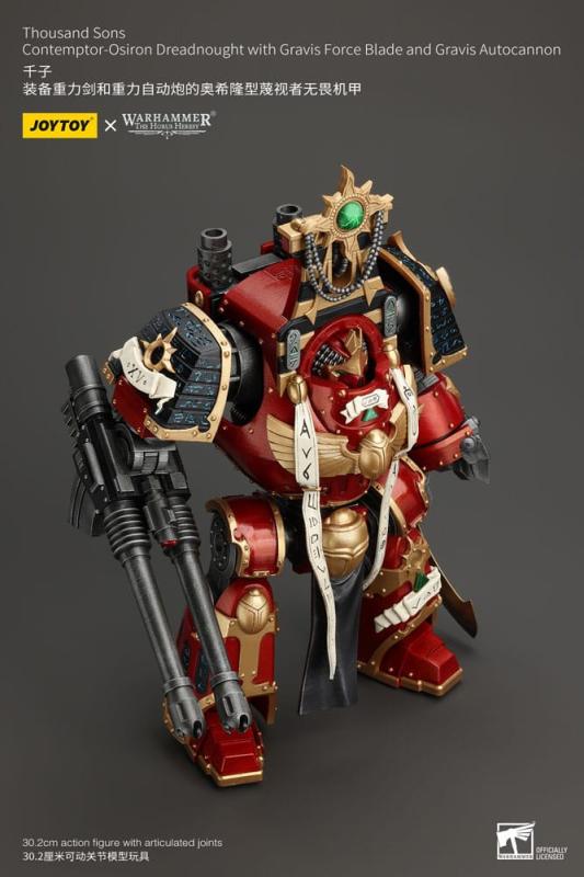 Warhammer The Horus Heresy Action Figure 1/18 Thousand Sons Contemptor-Osiron Dreadnought with Gravi