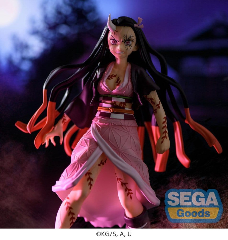 Demon Slayer: Kimetsu no Yaiba FIGURIZMa PVC Figure Nezuko Kamado Demon Form Advancing Ver. (Rerelea 3