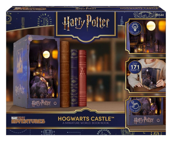 Harry Potter Tiny Adventures Book Nook Mini Diorama Hogwarts Castle 18 cm 5
