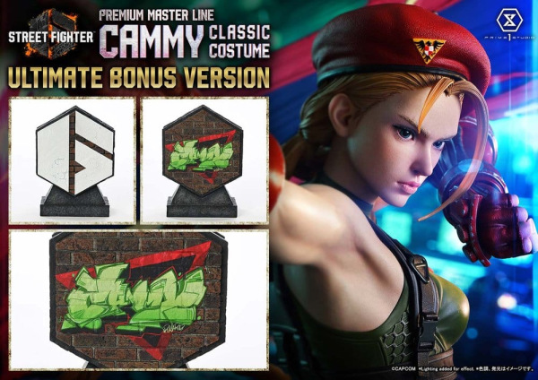 Street Fighter 6 Premium Masterline Statue 1/4 Cammy Classic Costume Ultimate Bonus Version 54 cm 2