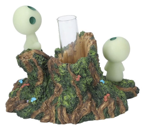 Princess Mononoke Vase Kodama Single flower