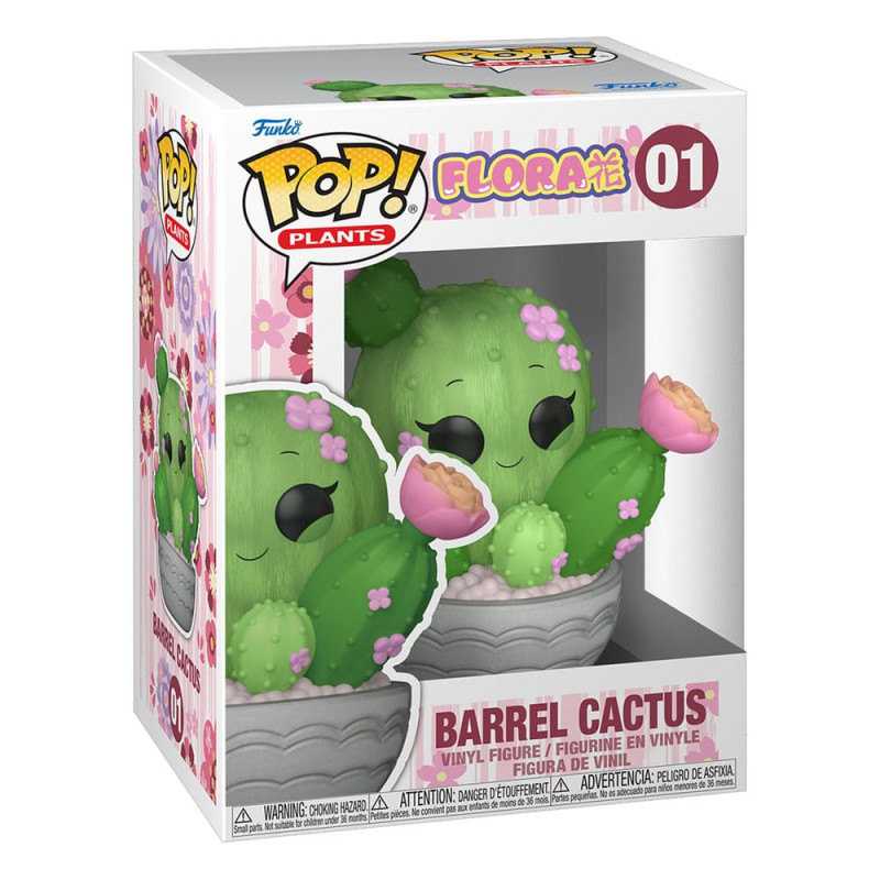 Flora POP! Plants Vinyl Figur Kawaii Cactus 9 cm 1