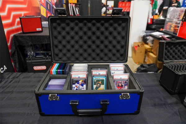 Evoretro Trading Card Storage Box for 120 Cards XL Blue 6
