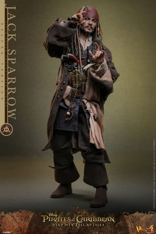 Pirates of the Caribbean: Dead Men Tell No Tales DX Action Figure 1/6 Jack Sparrow DX 7
