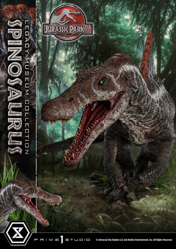 Jurassic Park Legacy Museum Collection Statue 1/6 Spinosaurus 134 cm 2