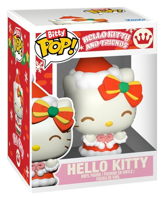 Hello Kitty Bitty POP! Towns Vinyl Figure Holiday- Merry Market 1