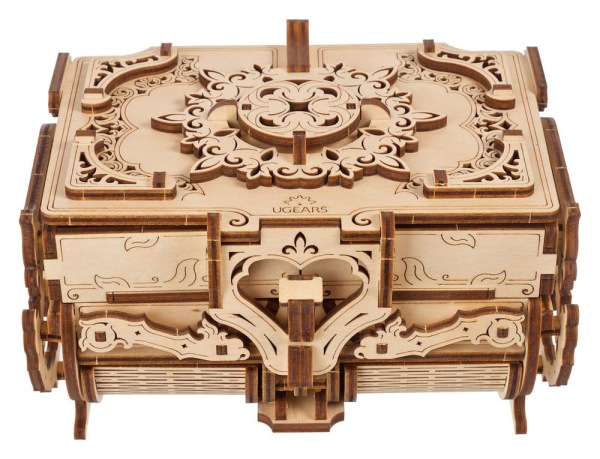 Ugears 3D Wooden Puzzle Antique Box 4