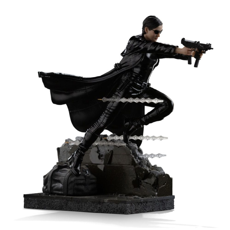 The Matrix Art Scale Statue 1/10 Trinity 22 cm 3