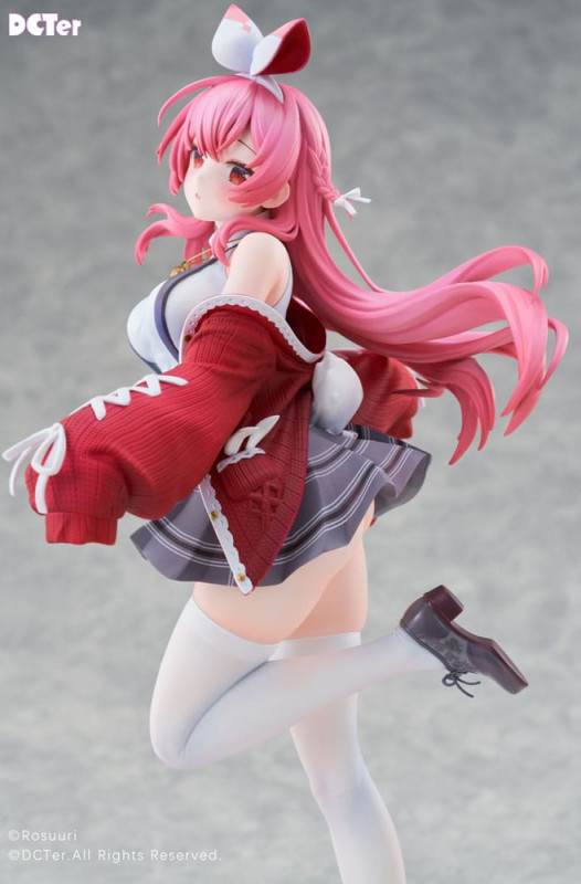 Rosuuri Original Character PVC Statue 1/7 White Rabbit Rosu Casual Clothes Ver. 25 cm 10