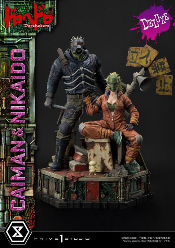 Dorohedoro: Caiman & Nikaido Deluxe Version 1/4 Statue - Prime 1 Studio